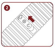 操作人員使用時火花圖2 オペレーターが使用する際の火花 図 2